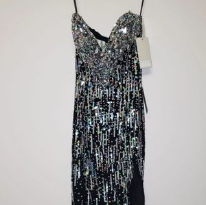 Prom dress Sean couture beautiful sequin prom